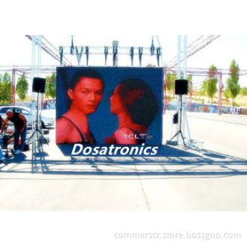 High brightness P7.2mm Outdoor Full Color Led Signs Seamles